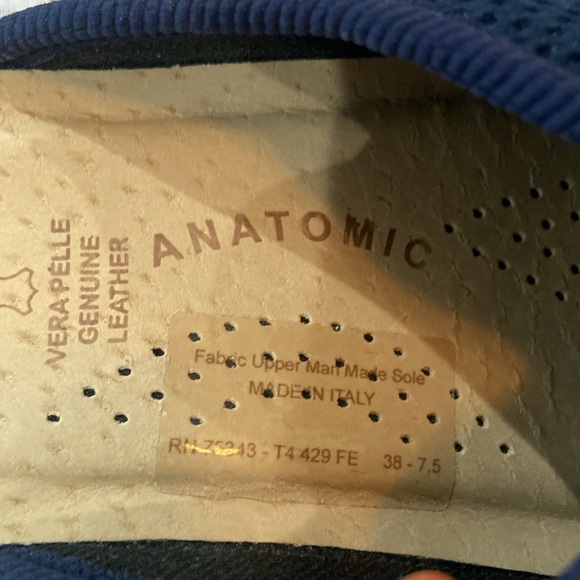 Fly Flot WOMAN'S CLOTH SLIPPER Blue-NWOT- 7.5 - Picture 4 of 6